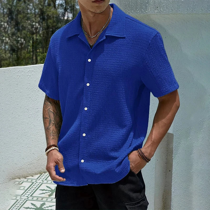 Rivora | Summer Ease Knit Shirt
