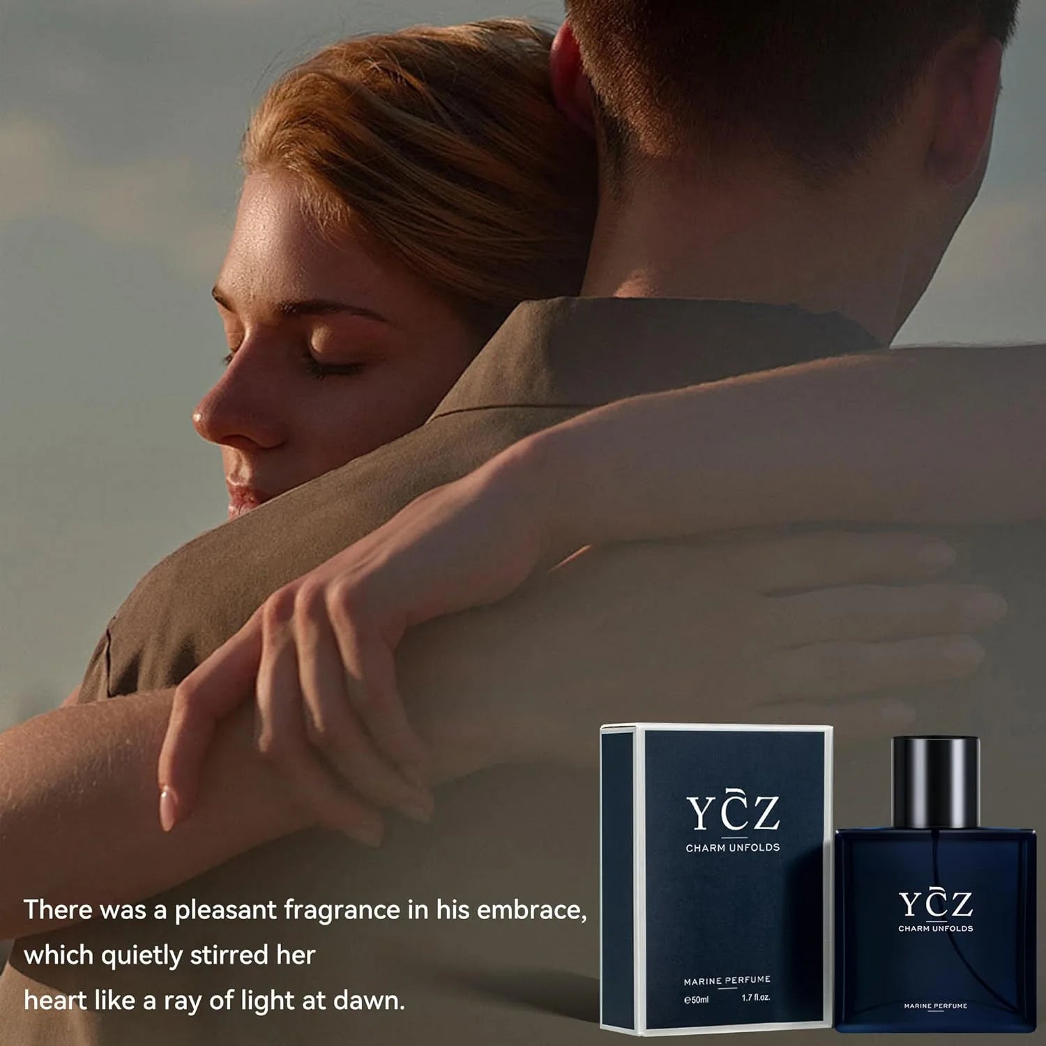 50ML Brand Perfume Cologne Man Perfume Spray Long Lasting Woody Ocean Fruity Light Fragrance Seductive Romance Gift