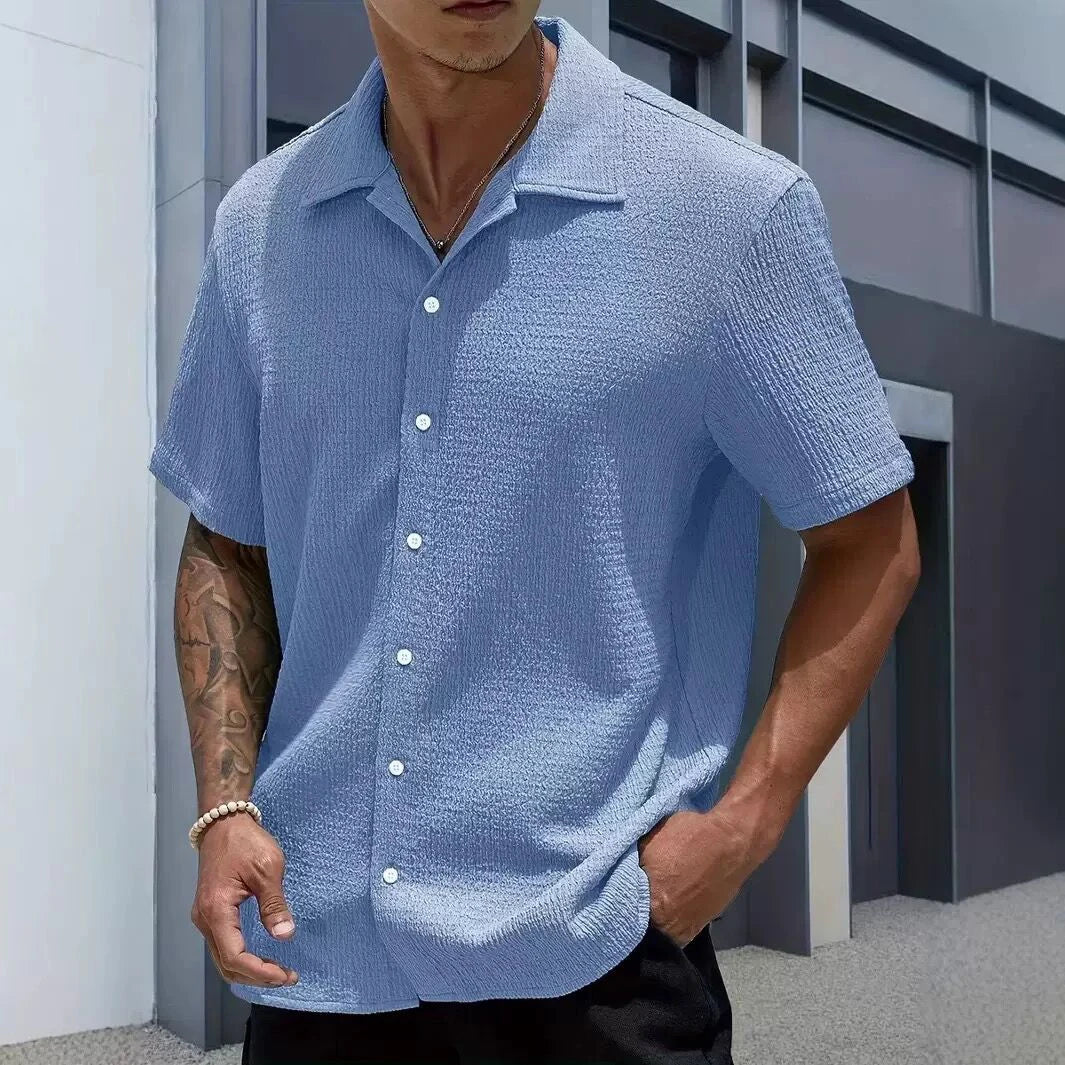 Rivora | Summer Ease Knit Shirt