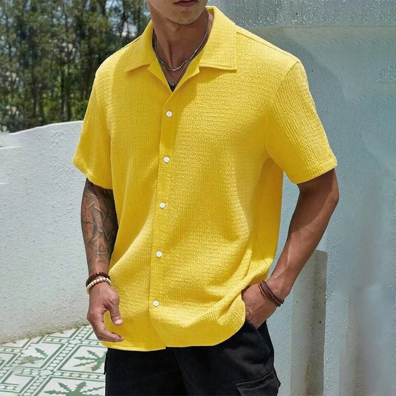 Rivora | Summer Ease Knit Shirt