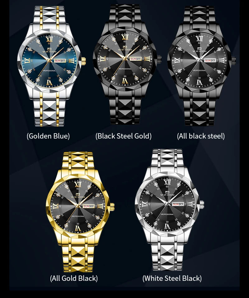 Rivora Nocturne Mirror watch