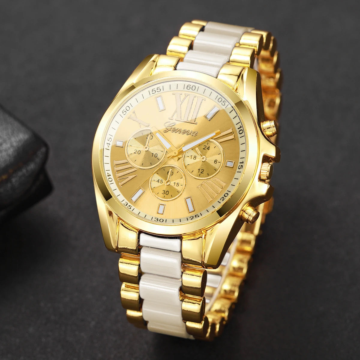 Roma Dial Luxury Quartz Watch – Executive Business Edition