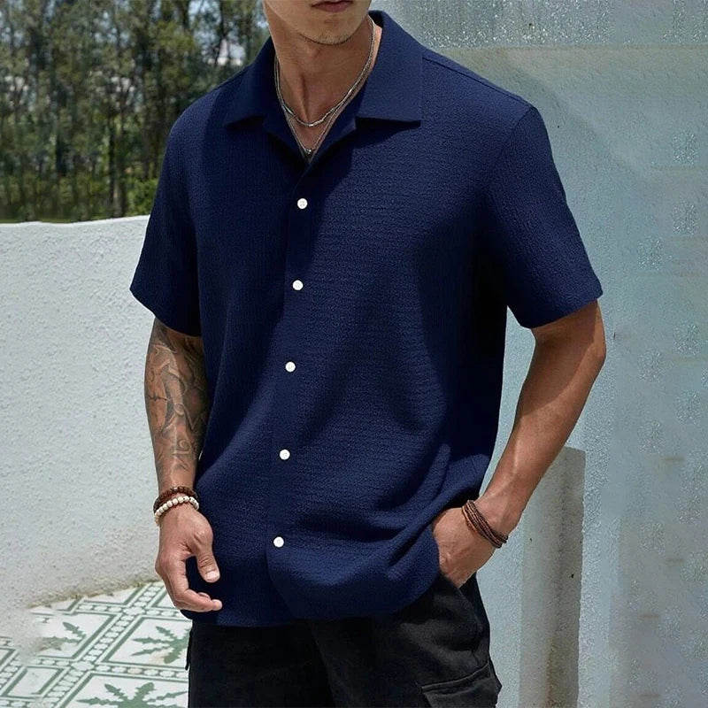 Rivora | Summer Ease Knit Shirt