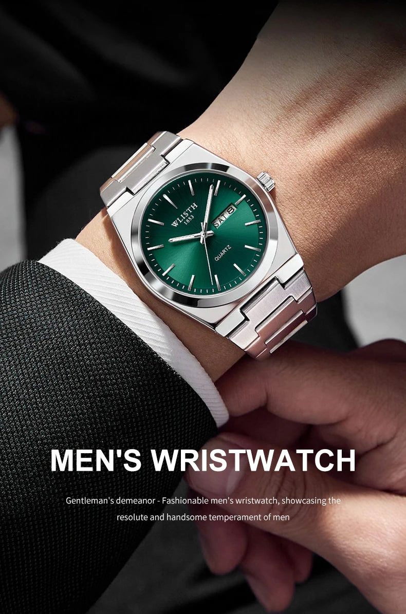 Rivora Meridian Steel Watch. A refined expression of modern precision. Designed for everyday elegance with a clean, minimal aesthetic.