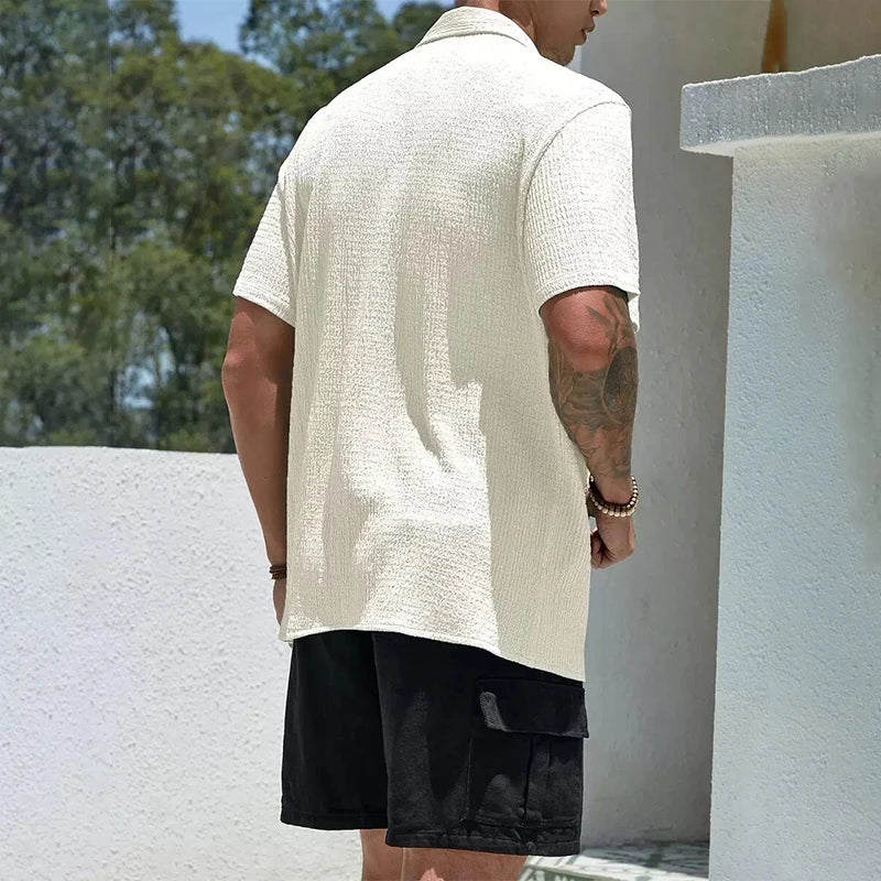 Rivora | Summer Ease Knit Shirt
