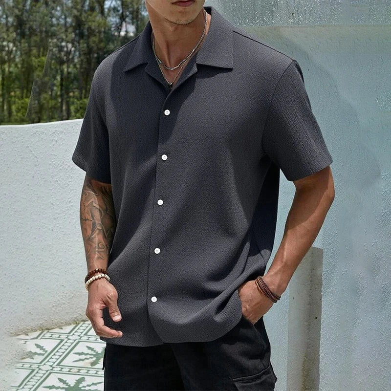 Rivora | Summer Ease Knit Shirt