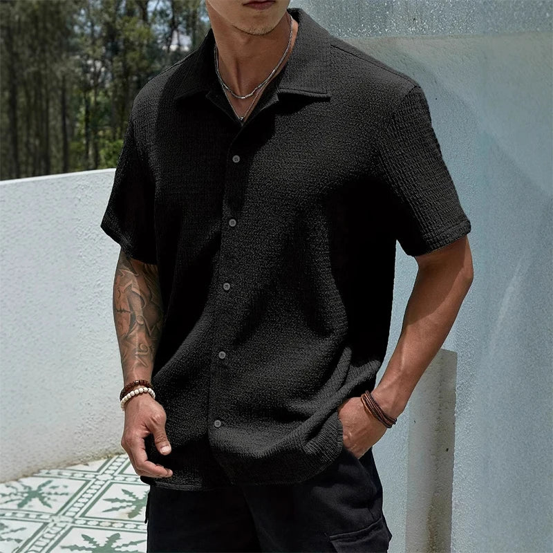 Rivora | Summer Ease Knit Shirt
