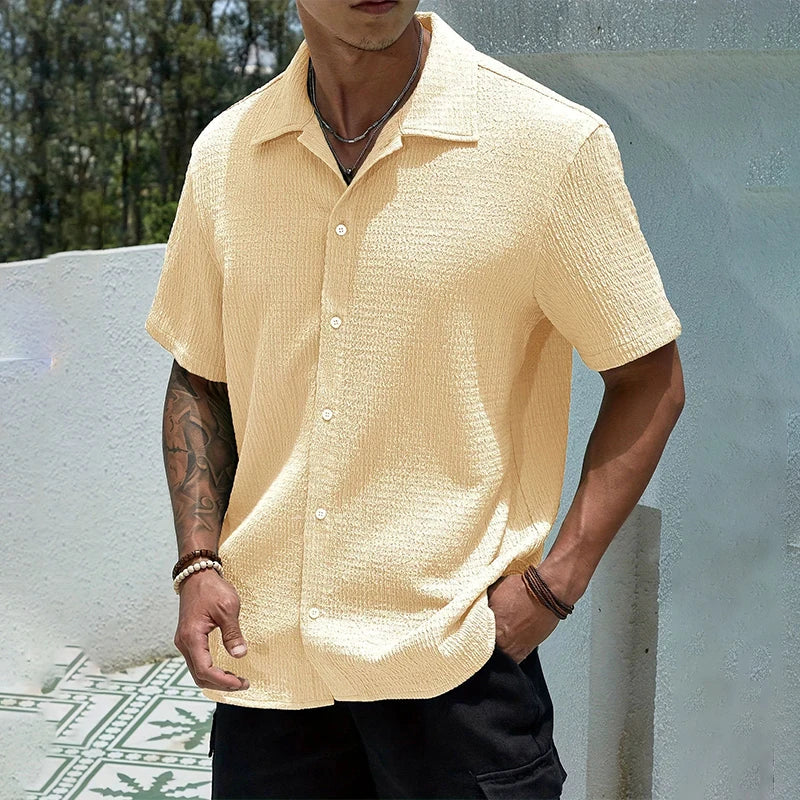 Rivora | Summer Ease Knit Shirt