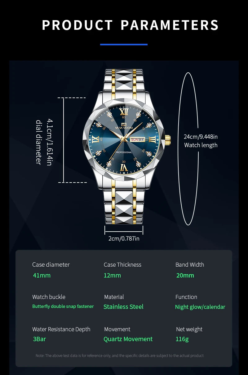 Rivora Nocturne Mirror watch