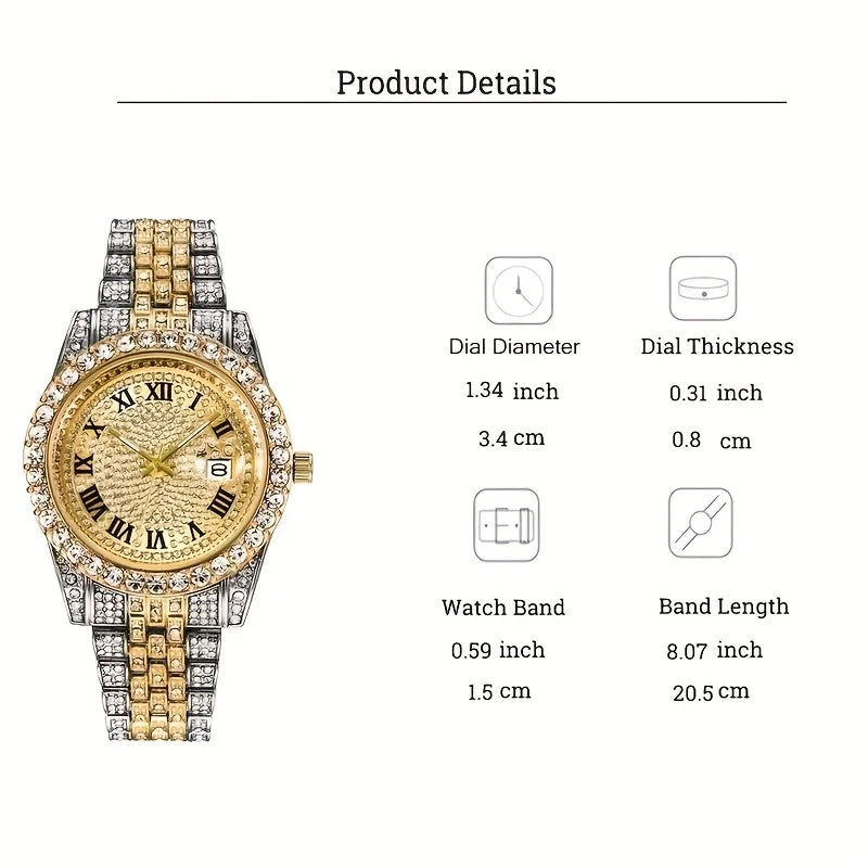 Rivora | Ice Blaze - Statement Timepeice