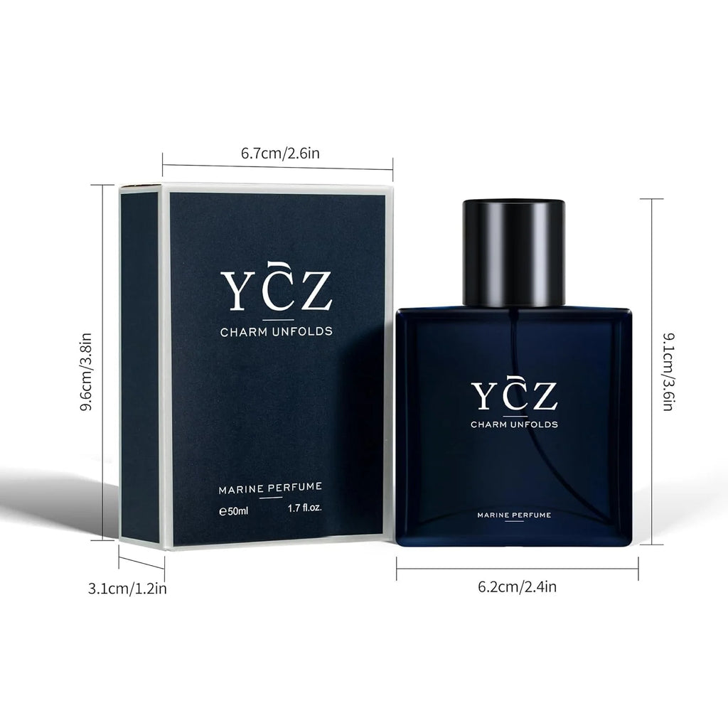 50ML Brand Perfume Cologne Man Perfume Spray Long Lasting Woody Ocean Fruity Light Fragrance Seductive Romance Gift