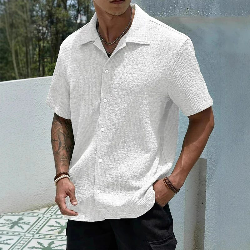 Rivora | Summer Ease Knit Shirt